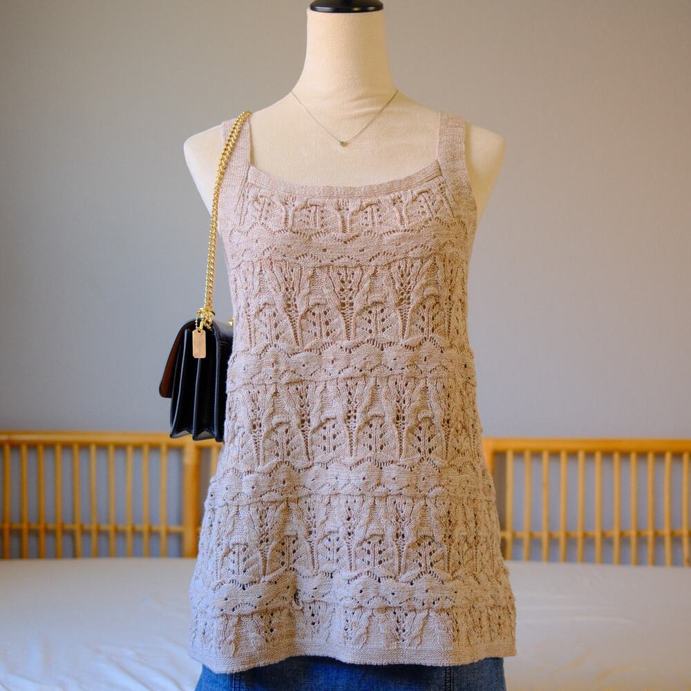 J. Jill Knit Tank Top Cozy Minimalist / Soft Girl Vibe